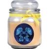 Sale HS Candle Duftkerze & Glas Sternzeichen Vanille 70 Stunden Zwillinge
