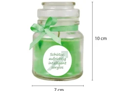 Discount HS Candle Duftkerze & Glas Sternzeichen Coconut Limes 30 Stunden Schütze