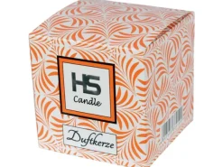 Outlet HS Candle Duftkerze & Glas Sternzeichen Honigmelone 50 Stunden Löwe