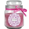 Online HS Candle Duftkerze & Glas Duft Schriftzug Bonbon Ø9 cm Lavendel