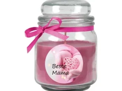 Hot HS Candle Duftkerze & Glas Muttertag Lila Lavendel