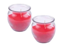 HS Candle Duftkerze Creation Kerzen 2er Pack Preiselbeer Cupcake