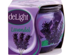 Discount HS Candle Duftkerze Motiv 6er Pack Lavendel