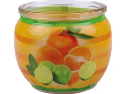 HS Candle Duftkerze Motiv Kerze Raumduft Citrus Fruits