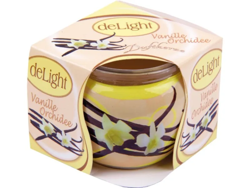 HS Candle Duftkerze Motiv Kerze Raumduft Vanille