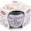 HS Candle Duftkerze Sprüche Kerze Raumduft Ich Liebe Dich