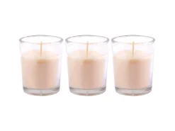 HS Candle Duftkerzen Classic Kerzen 3er Pack Vanille