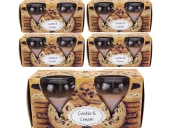 New HS Candle Duftkerzen Creation 10er Pack Cookie Cream