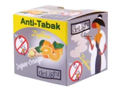 HS Candle Duftkerzen Raumerfrischer 6er Pack AntiTabak Ingwer Orange