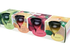 Sale HS Candle Duftkerzen Selection 4 Kerzen Mix Fruit Selection