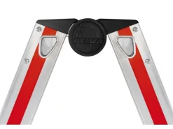 Hymer Stufenstehleiter Eloxiert 2x6 Stufen