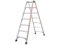 Hymer Stufenstehleiter 2x7 Stufen