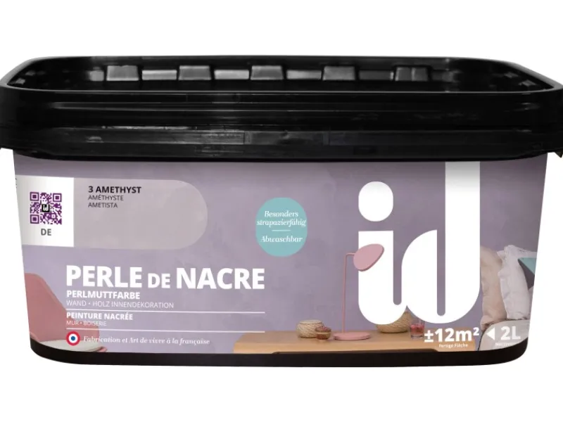 Sale id Wandfarbe Perle De Nacre 2 l Amethyst