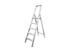 Iller Stufen Stehleiter mit Ablageschale 10 Stufen