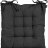 Outlet In the Mood Paddy Sitzkissen Schwarz 46 x 46 x 7 cm (LxBxH)