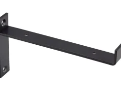 Industrial-Konsole 2er-Set 11 cm x 21 cm Schwarz