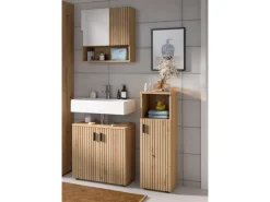 Inn.Furn Badezimmer Kommode in Eiche 30 x 95 cm Livia