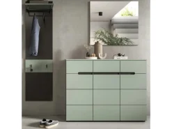 Online Inn.Furn Garderoben-Set 3-teilig in Salbei und Grau 180 cm Cooper