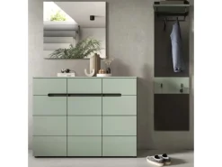 Online Inn.Furn Garderoben-Set 3-teilig in Salbei und Grau 180 cm Cooper