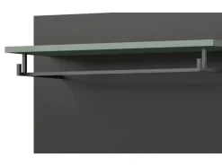 Clearance Inn.Furn Garderoben-Set 4-teilig in Salbei und Grau 160 cm Cooper