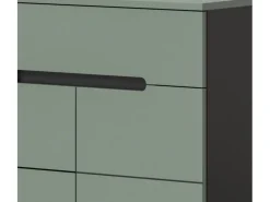 Discount Inn.Furn Garderoben-Set 3-teilig in Salbei und Grau 140 cm Cooper