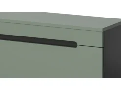 Inn.Furn TV-Lowboard und Wandboard in Salbei und Grau 170 cm Cooper