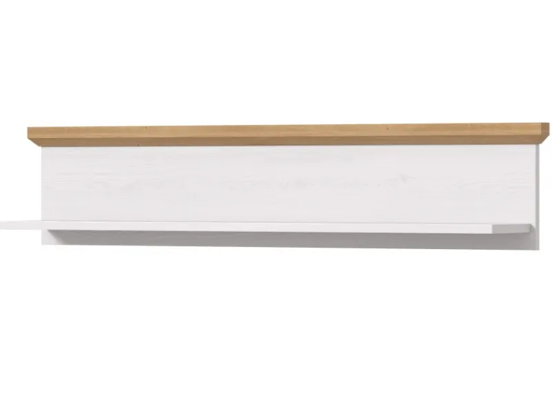 Inn.Furn Wandboard in Weiß Lärche Landhaus 110 cm Mirano