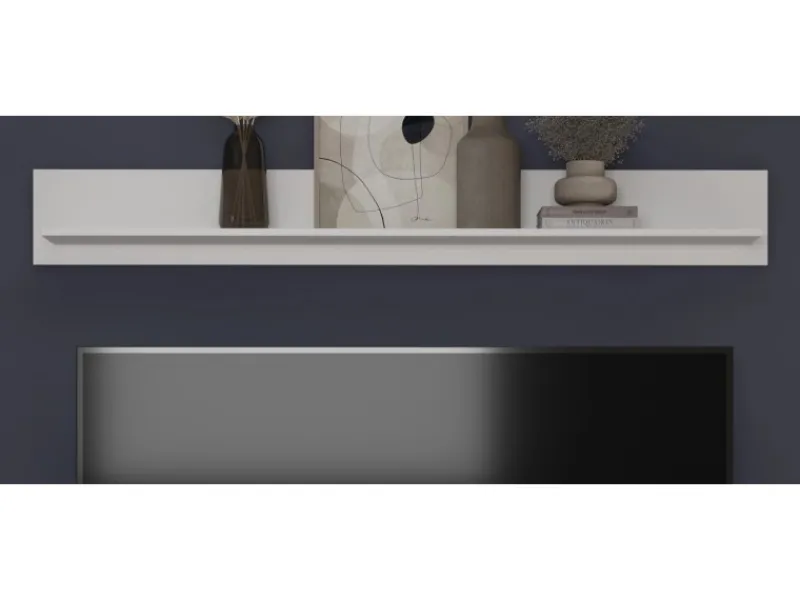 Inn.Furn Wandboard Weiß 170 x 22 cm Wandregal Sunroof