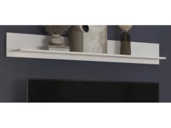 Inn.Furn Wandboard Weiß 170 x 22 cm Wandregal Sunroof