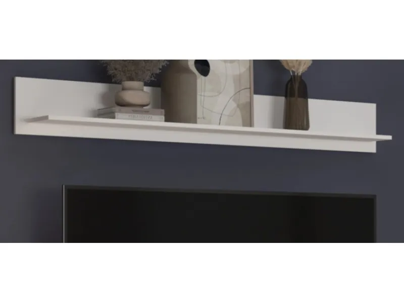 Inn.Furn Wandboard Weiß 170 x 22 cm Wandregal Sunroof