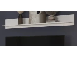 Inn.Furn Wandboard Weiß 170 x 22 cm Wandregal Sunroof