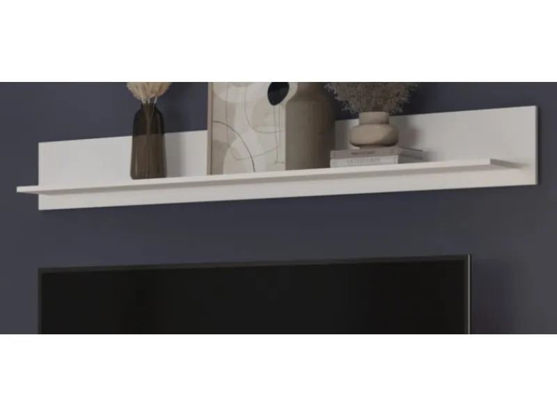 Inn.Furn Wandboard Weiß 170 x 22 cm Wandregal Sunroof