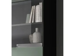 Inn.Furn Wohnwand in Salbei und Grau 221 cm Cooper