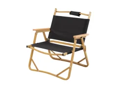 JAWINIO Outdoor Campingstuhl Holz Faltbar Mit Armlehnen Faltstuhl