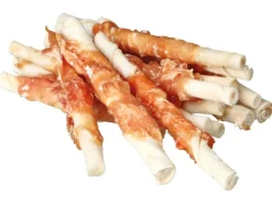 Jollypaw Kaurollen Weiß Huhn 12 cm 6 Stück/70 g