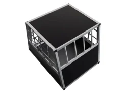 Juskys Alu Hundetransportbox M