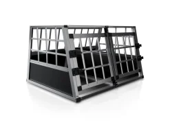 Juskys Alu Hundetransportbox L X