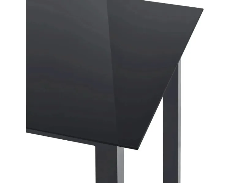 Hot Juskys Aluminium Gartengarnitur Milano 5 Teilig mit Tisch und 4 Stühlen Dunkelgrau