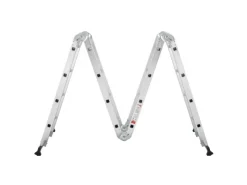 Sale Juskys Aluminium Multifunktionsleiter 4,7m Tragfähigkeit bis 150 kg