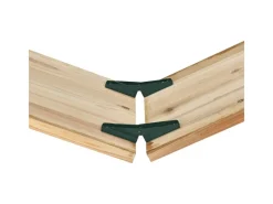 Juskys Bierzeltgarnitur Passau 3 teilig klappbar mit lackiertem Tannenholz 220 cm