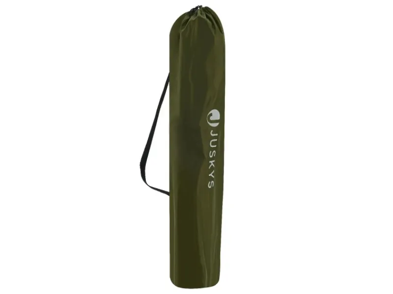 Juskys Campingstuhl Lido mit Flaschenhalterung und Tragetasche Grün