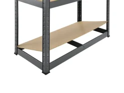 Juskys 3er Regalsystem 1 Corner und 2 Basic Insgesamt 15 Böden mit 2625 kg Tragkraft
