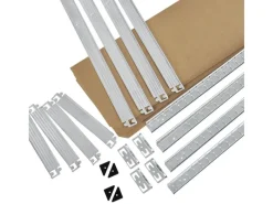 Discount Juskys 2er Set Lagerregal Easy 160 x 80 x 40 cm Silber