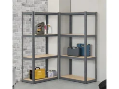 Juskys 2er Set Lagerregal Easy 160 x 80 x 40 cm