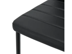 Best Juskys Esszimmerstuhl Loja 2er Set Schwarz