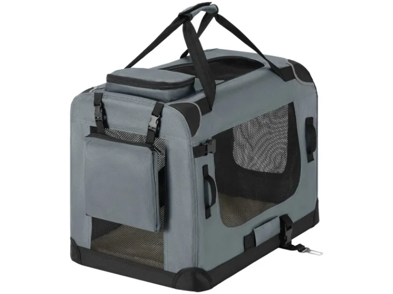 Juskys Faltbare Hundetransportbox Lassie L