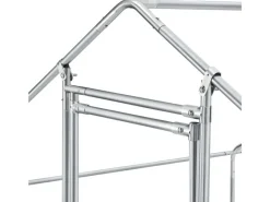 Juskys Freilaufgehege HLS25T 2x2x2m