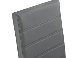 Juskys Freischwinger Stuhl Vegas 2er Set aus Kunstleder