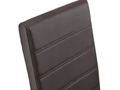 Juskys Freischwinger Stuhl Vegas 2er Set aus Kunstleder