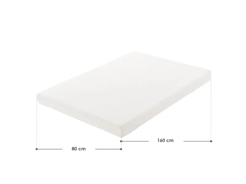 Juskys Kaltschaummatratze 80 x 160 cm